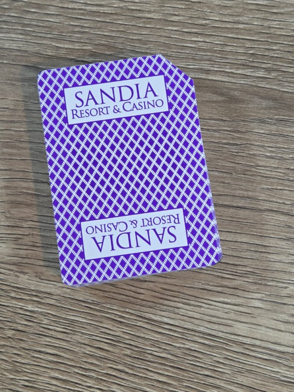 Sandia Resort & Casino NM Bee Club Special Playing Cards Deck‎ Purple Diamond